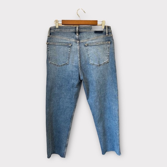 RE/DONE 70s Stove Pipe Straight Leg Comfort Stretch Jeans, size 31 - Picture 2 of 7